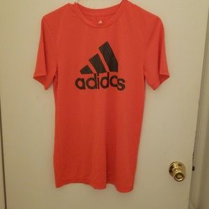 Adidas sweat wicking sports tee shirt.